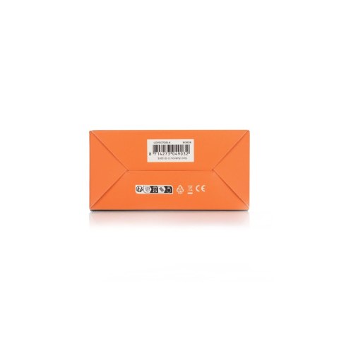 Korek analny z koralikami Loveline wibracje + pilot black