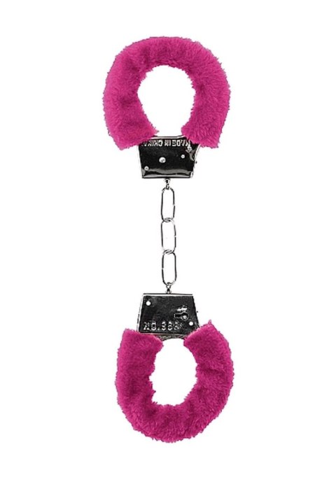 Kajdanki na ręce z futerkiem Beginner's Pink