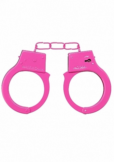 Kajdanki na ręce Beginner's metalowe Pink