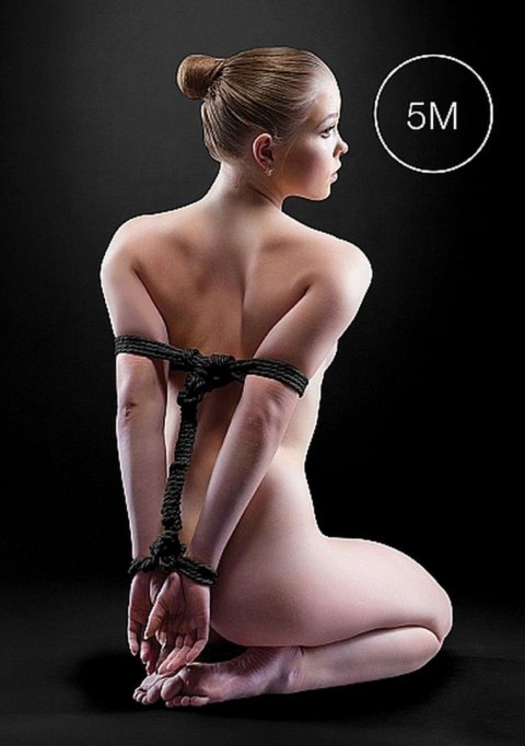 Lina do wiązania Japanese Rope 5m Black