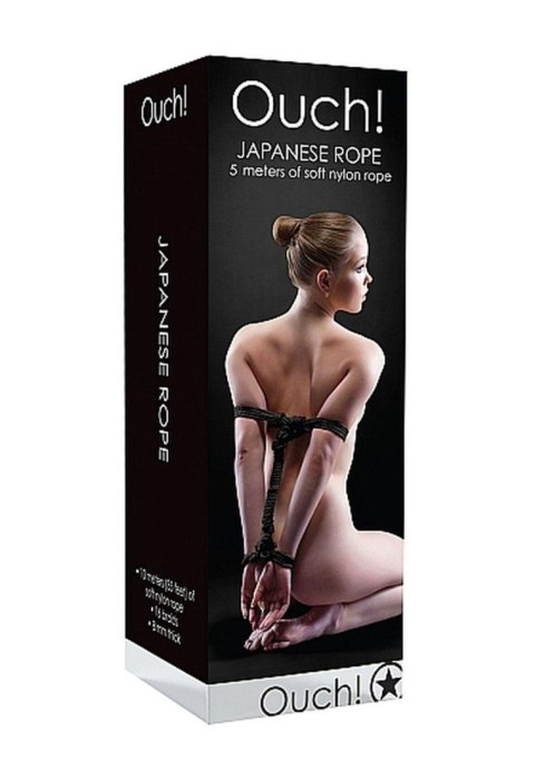 Lina do wiązania Japanese Rope 5m Black