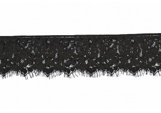 Mystere Lace Mask - Black