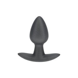 Smooth Silicone Anal Plug - Small - 2.6 / 6,5 cm - Gunmetal