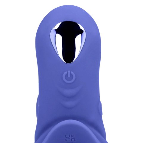 Vibrating Cockring with Clit Stimulation - Tamiya Blue
