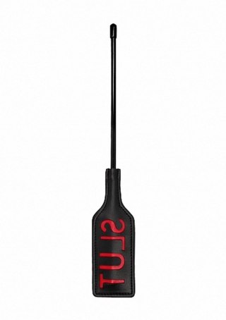 Ouch! Crop - SLUT - Small - Black