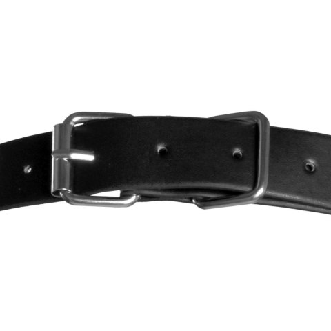 Knebel do ust SHOTS z dwoma pierścieniami black