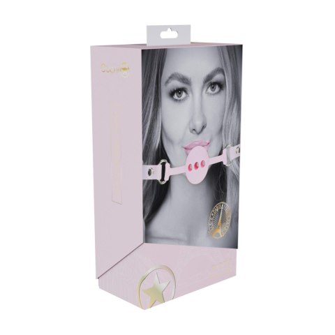 Knebel do ust SHOTS Paris Collection Pink