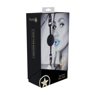 Venice Collection - Silicone Ball Gag - Black