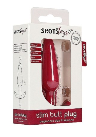 Slim Butt Plug - Red
