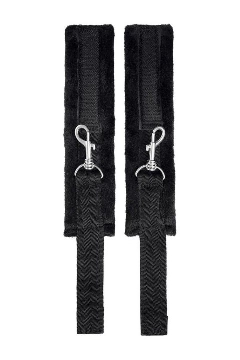 Pas + poduszka Anonymo velour 127 cm black