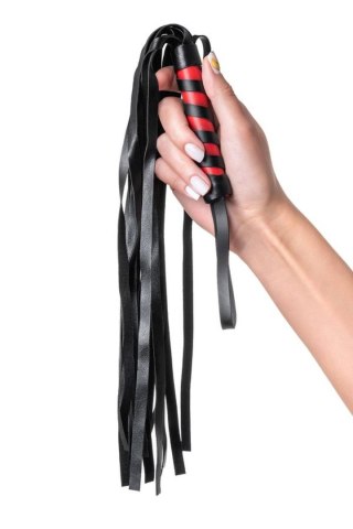 Bicz TOYFA ze skóry PU 45 cm black