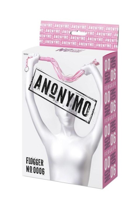 Pejcz TOYFA zamszowy 64cm pink