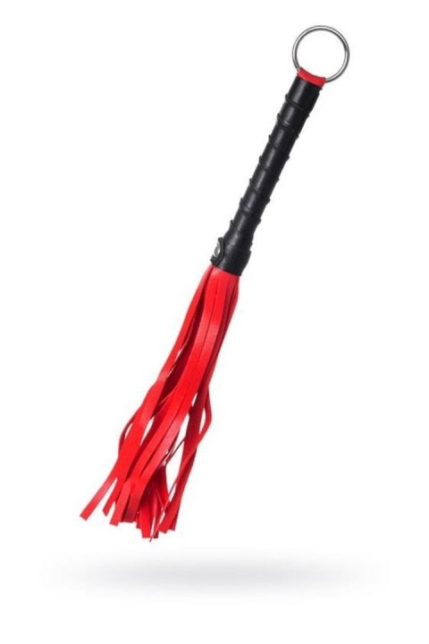 Bicz TOYFA ze skóry PU 28 cm red