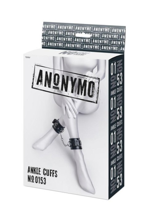 Kajdanki na kostki TOYFA Anonymo 26.5 cm black