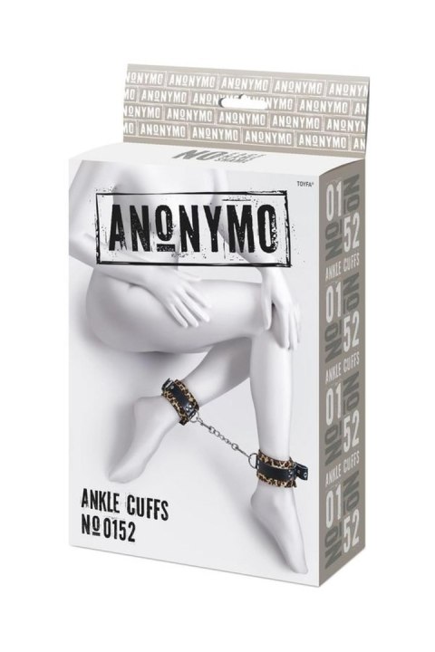 Kajdanki na kostki Anonymo 27 cm print
