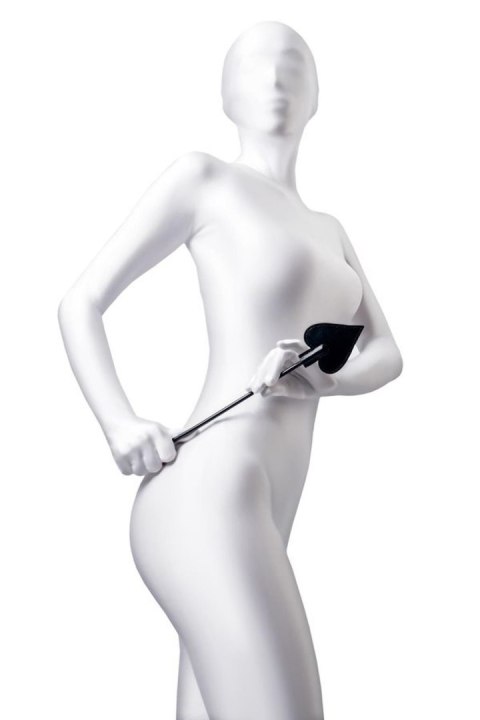 Bat TOYFA skórzany 36 cm czarny