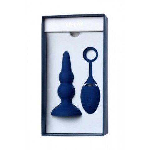Wibrujący korek analny TOYFA XPRIME O'Play blue