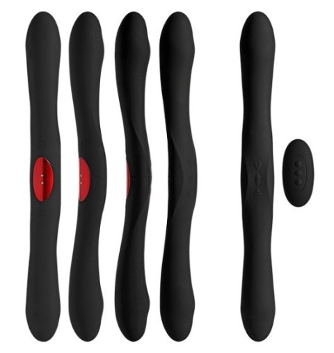 Kink Dual-Flex Silicone Vibrator with Wireless Remote