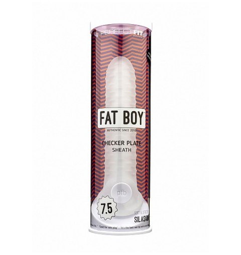 Perfect Fit Fat Boy Checker Box Sheath Clear 7,5"