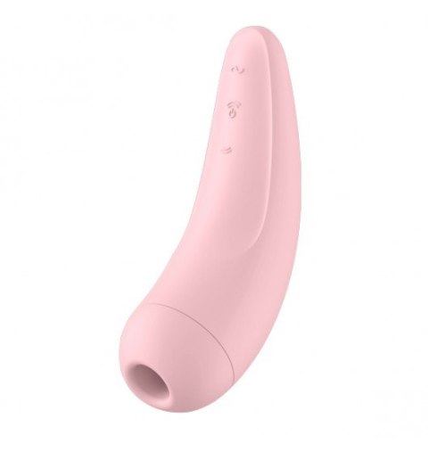 Wibrator Curvy 2+ Pink with App incl. Bluetooth & App Satisfyer