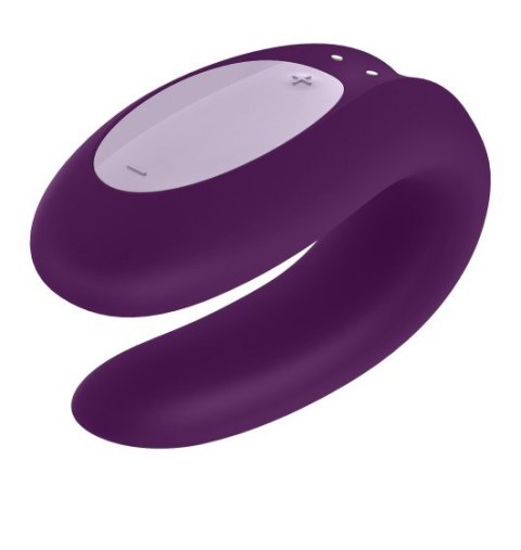 Wibrator dla Par Double Joy Violet incl. Bluetooth & App Satisfyer