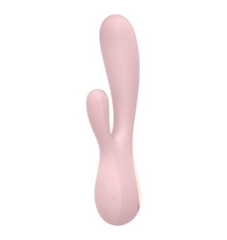 Wibrator Króliczek Mono Flex Pink Bluetooth & App Satisfyer