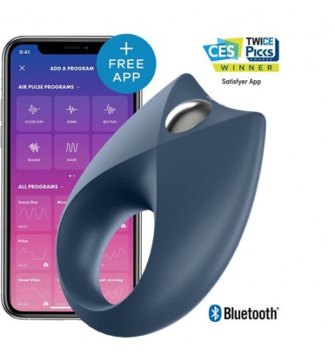 Pierścień erekcyjny Royal One Ring incl. Bluetooth & App Satisfyer