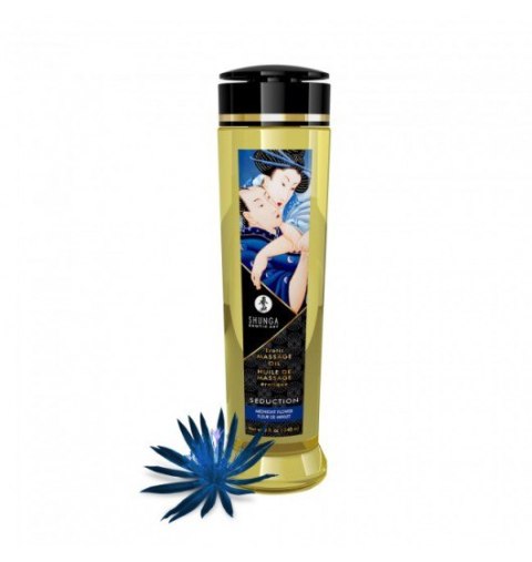 Shunga Erotic Massage Oil Seduction / Midnight Flower 240ml