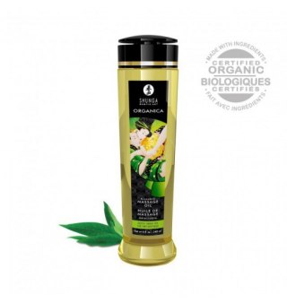 Shunga Natural Massage Oil Organica Green Tea 240ml