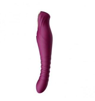 Zalo King Vibrating Thruster Velvet Purple