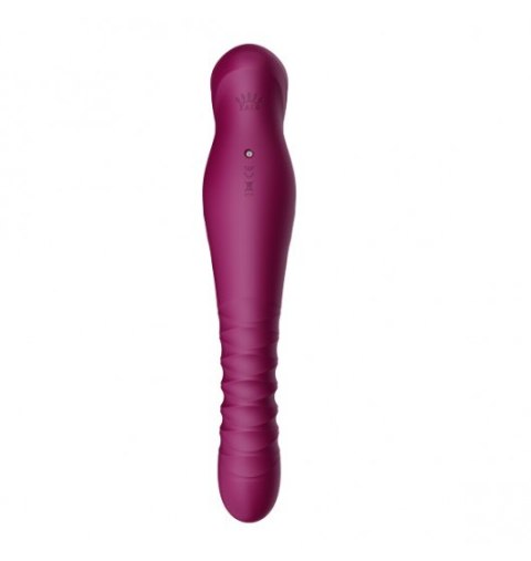 Zalo King Vibrating Thruster Velvet Purple