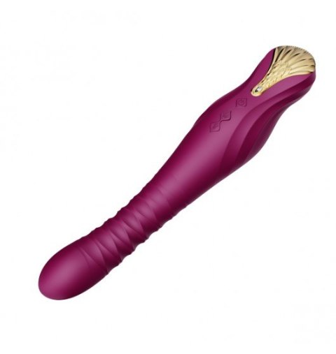 Zalo King Vibrating Thruster Velvet Purple