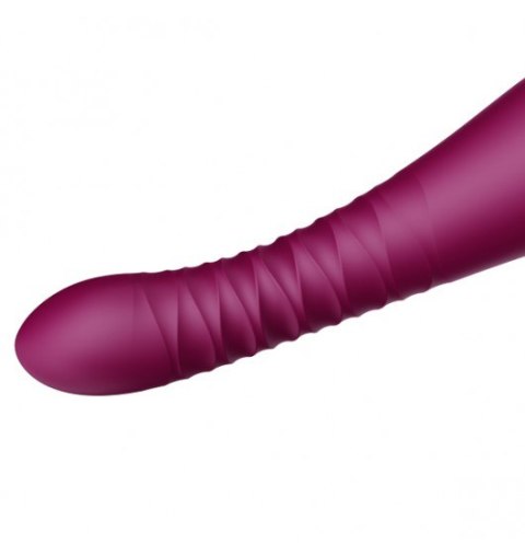 Zalo King Vibrating Thruster Velvet Purple