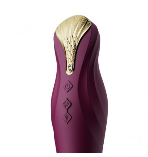 Zalo King Vibrating Thruster Velvet Purple