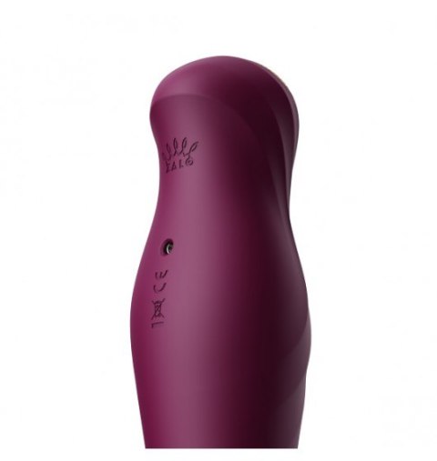 Zalo King Vibrating Thruster Velvet Purple