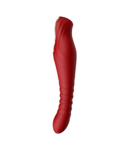 Zalo King Vibrating Thruster Wine Red