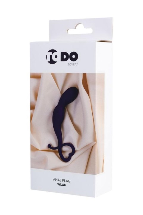 Korek analny ToDo Wlap 16 cm wodoodporny purple