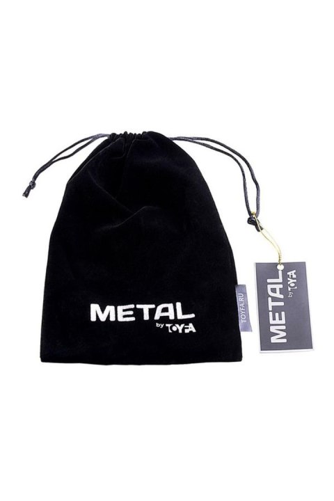 Korek analny TOYFA z ogonem królika 13 cm silver