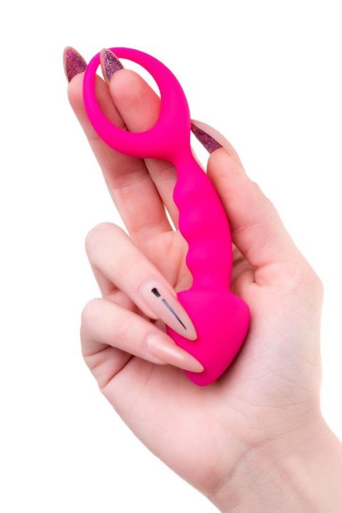 Korek analny z pętelką ToDo Bong pink