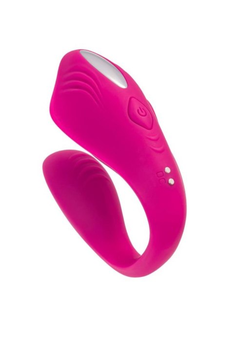 Wibrator podwójny 9,6 cm silikon pink Toyfa