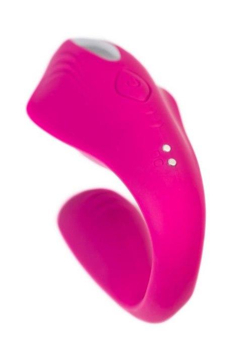 Wibrator podwójny 9,6 cm silikon pink Toyfa