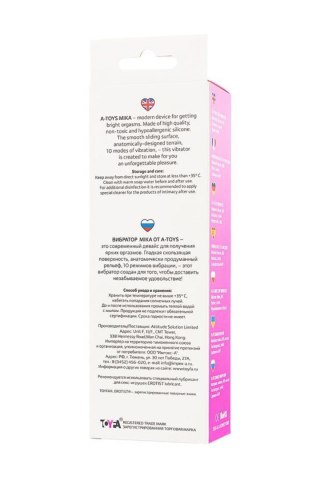 Wibrator do punktu G Mika różowy A-Toys