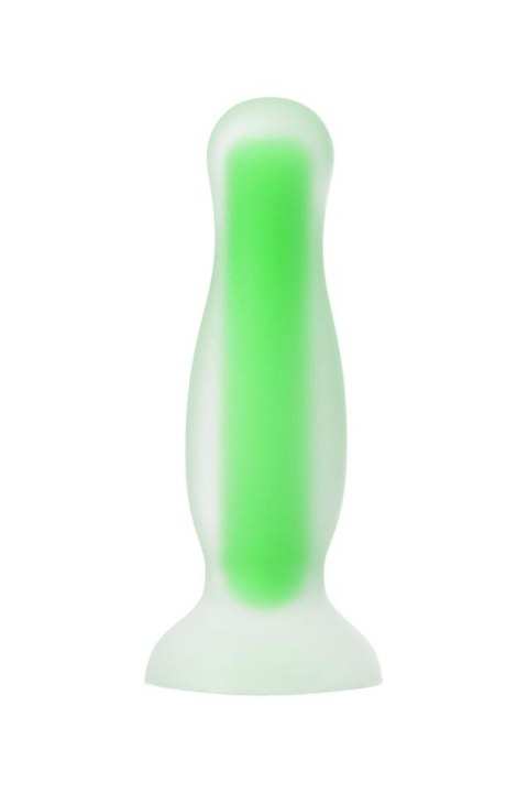 Korek analny TOYFA świecący w ciemności green