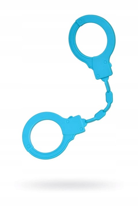 Kajdanki A-Toys silikonowe Stretchy cuffs blue