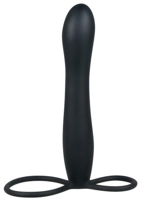 Strap on Dildo analne z pętlami Anal Special Silicone Black
