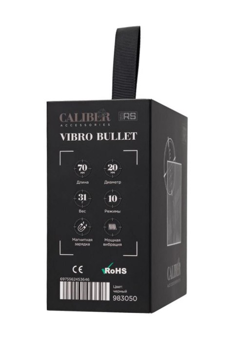 Mini wibrator bullet CALIBER + 10 trybów Toyfa