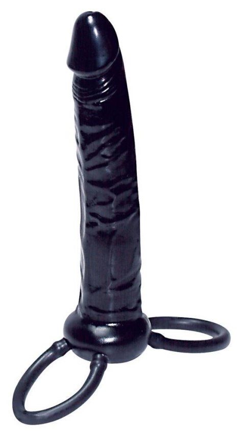 Dildo z pierścieniem Anal Special black