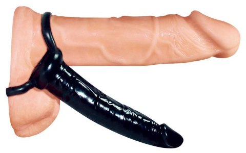 Dildo z pierścieniem Anal Special black