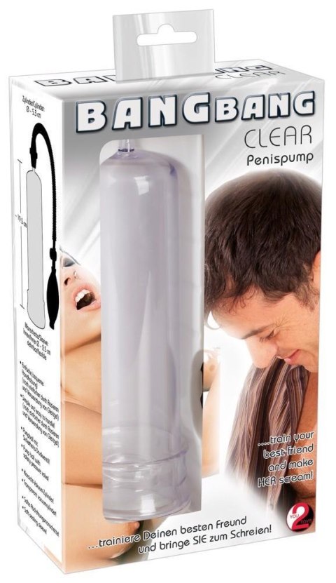 Pompka do penisa ORION Bang Bang clear
