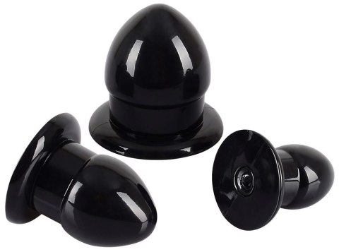 Zestaw 3 korków analnych Stretching Plug Kit